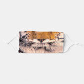 Tiger Nose and Mouth Adult Cloth Face Mask (Front, Folded)
