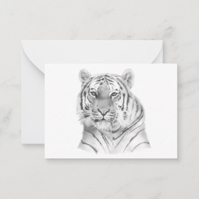 Tiger Note Card (Front)