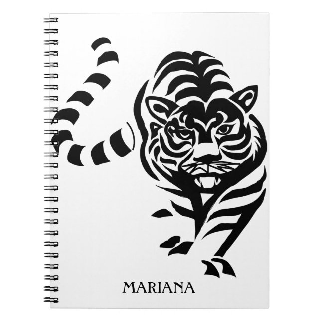 Tiger Notebook (Front)