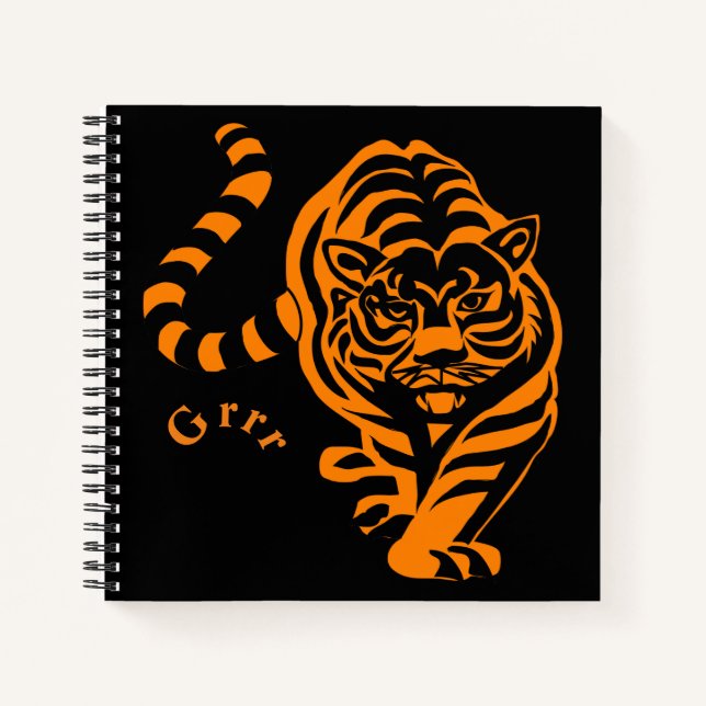 Tiger Notebook (Front)