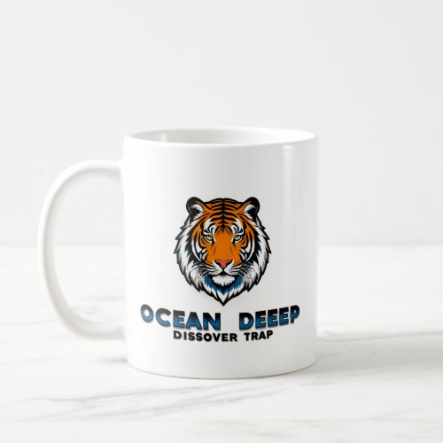 Tiger Ocean Deep Discover Trap _ Mystical Coffee  Coffee Mug