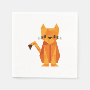 Tiger Oragami Napkins