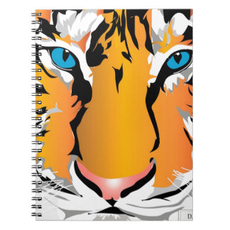 TIGER-ORANGE NOTEBOOK