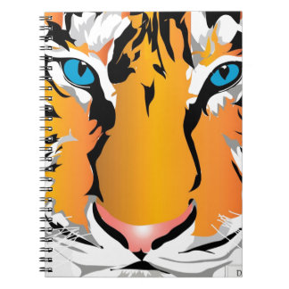 TIGER-ORANGE NOTEBOOK