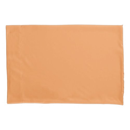 Tiger Orange Single Standard Pillowcase