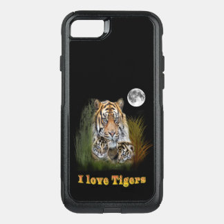 Tiger OtterBox Commuter iPhone SE/8/7 Case