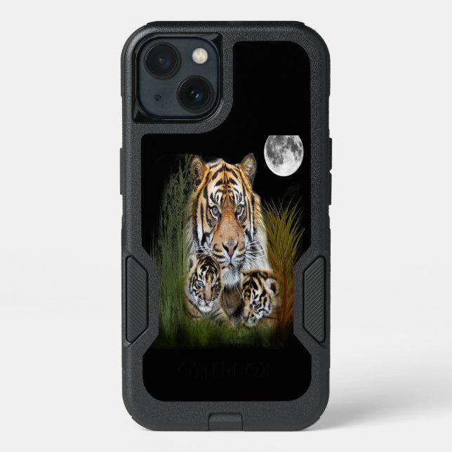 Tiger Otterbox iPhone Case (Back)