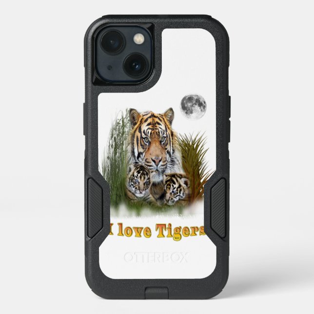 Tiger Otterbox iPhone Case (Back)