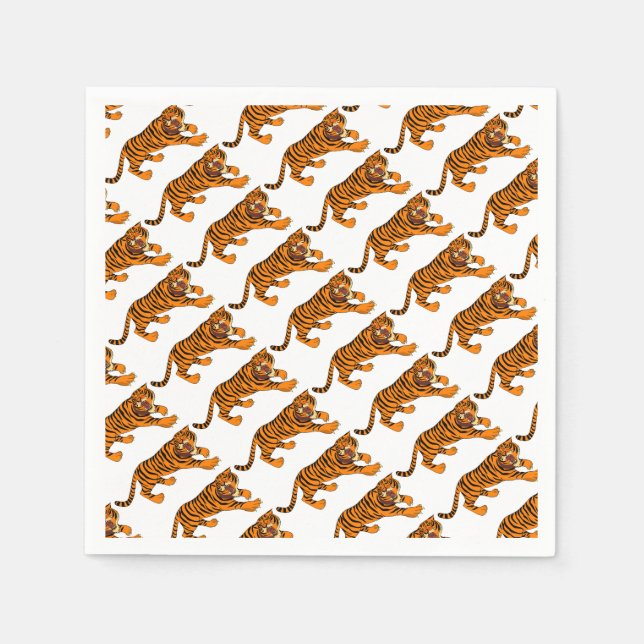 Tiger Paper Napkins (Front)