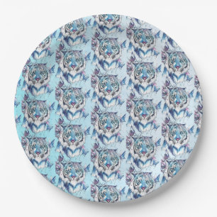 Tiger Paper Plates
