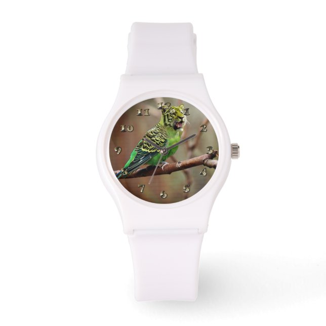 Tiger Parakeet Watch (Front)