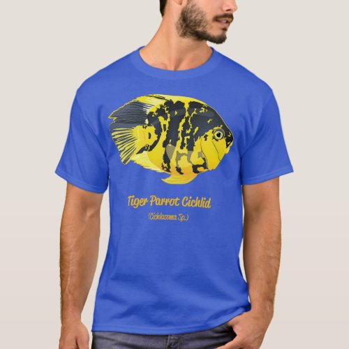 Tiger Parrot Cichlid T_Shirt