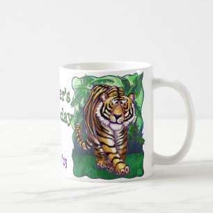 Tiger Party Center Coffee Mug
