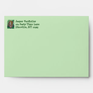 Tiger Party Center Envelope