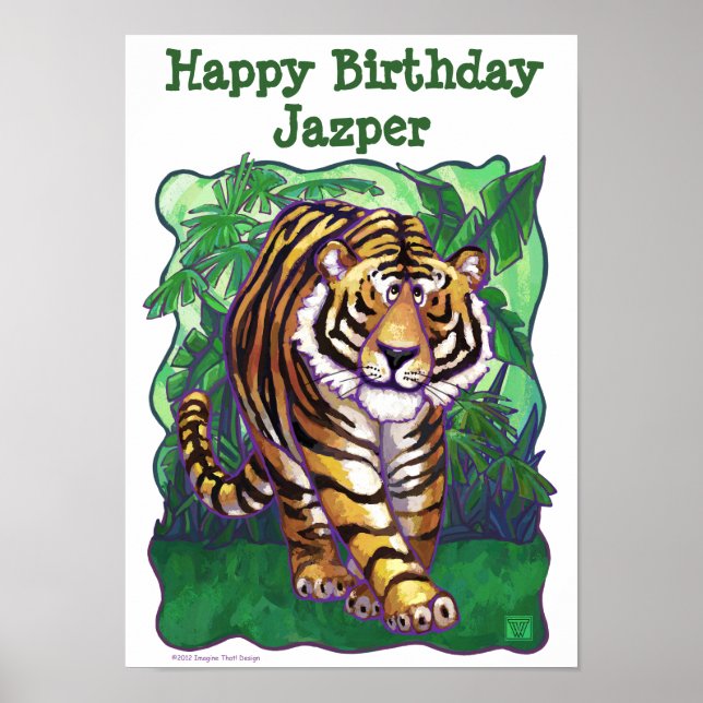 Tiger Party Center Poster (Front)