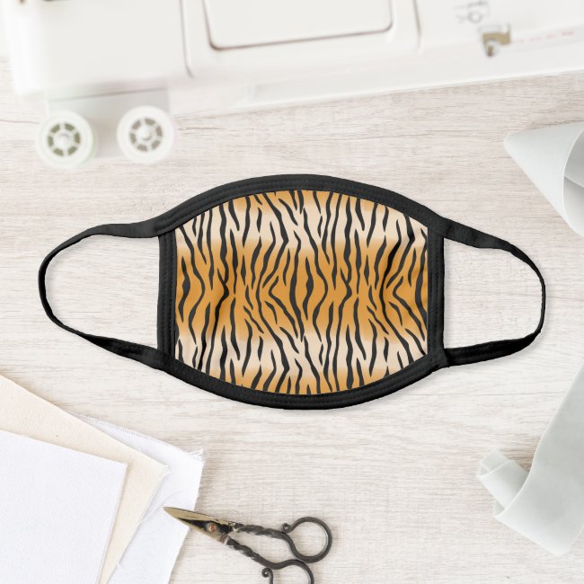 Tiger Pattern All-Over Print Face Mask