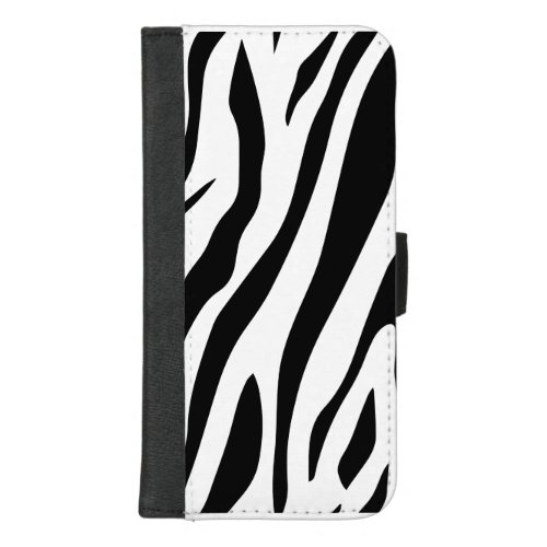 Tiger Pattern in Vector iPhone 87 Plus Wallet Case