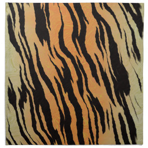 Tiger Pattern Napkin