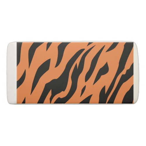 Tiger Pattern Print  Eraser