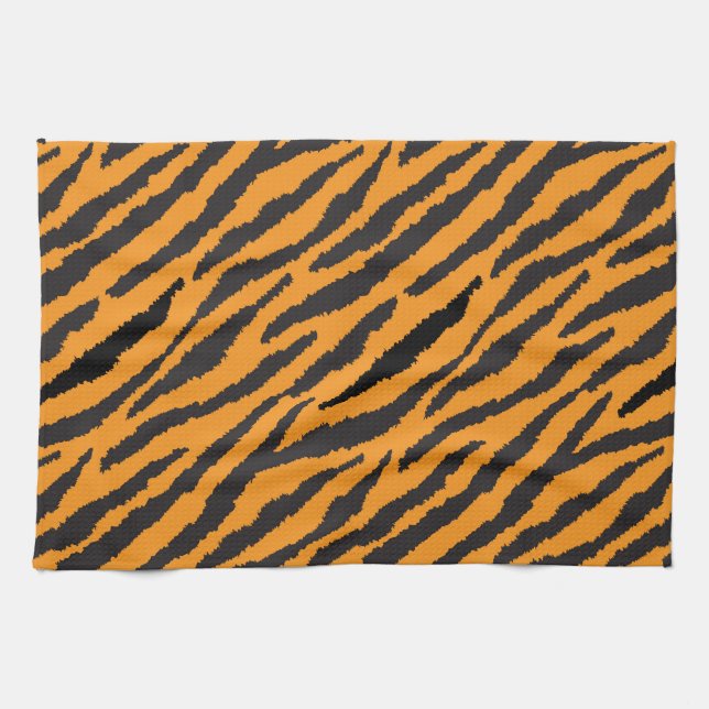 Tiger Pattern Towel (Horizontal)