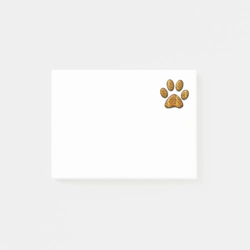Tiger Paw 1 Post_it Notes