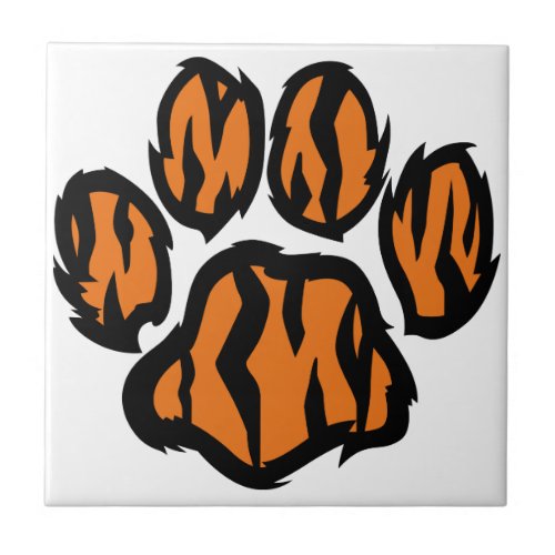 Tiger Paw Ceramic Tile