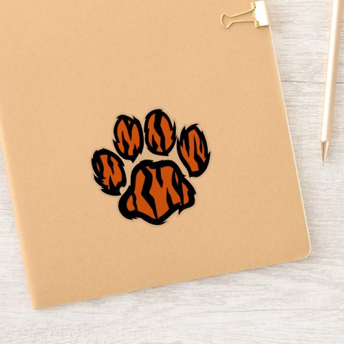 Tiger Paw Sticker