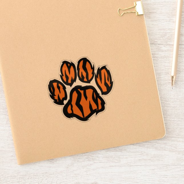 Tiger Paw Sticker (Notebook)