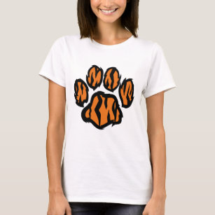  Distressed Tiger Mascot Tshirt Cool Detroit Tiger Design :  Clothing, Shoes & Jewelry