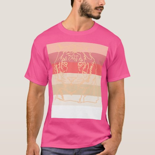 Tiger Peach Fuzz T_Shirt