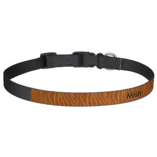 Tiger Personalized Dog Collar