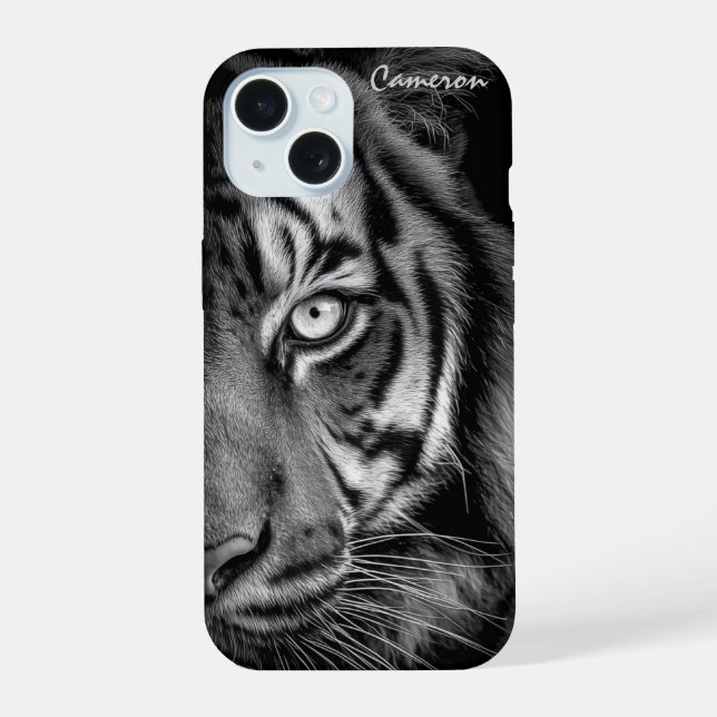  Tiger Phone Case – Customizable (Back)