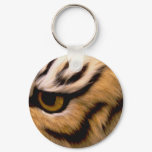 Tiger Photo Keychain