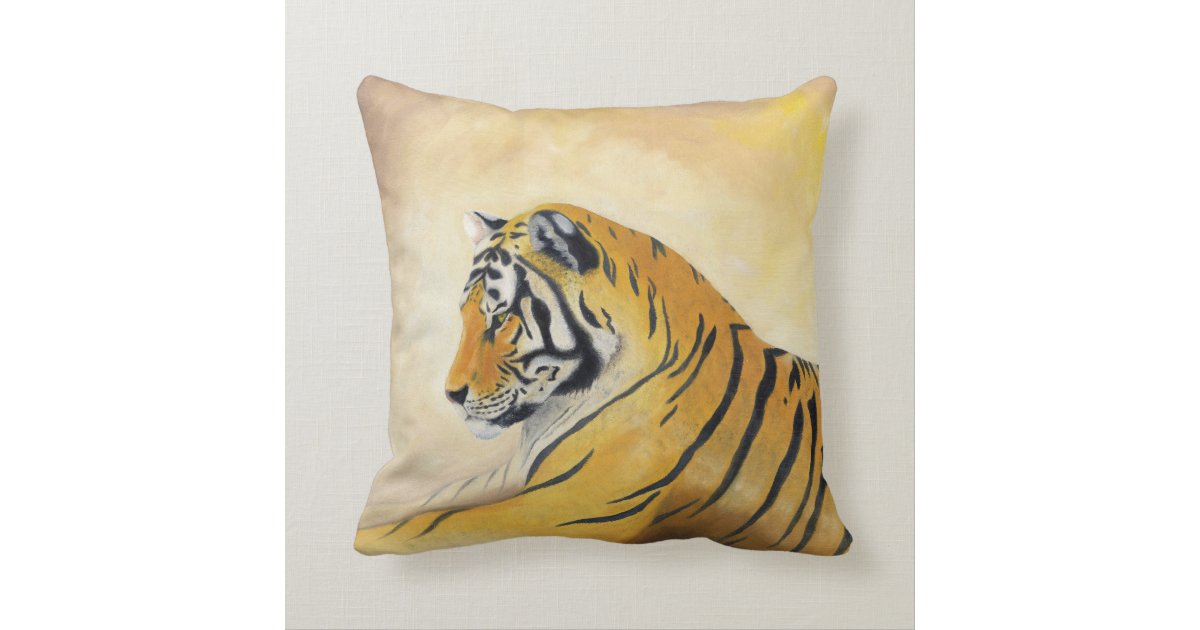 tiger pillow