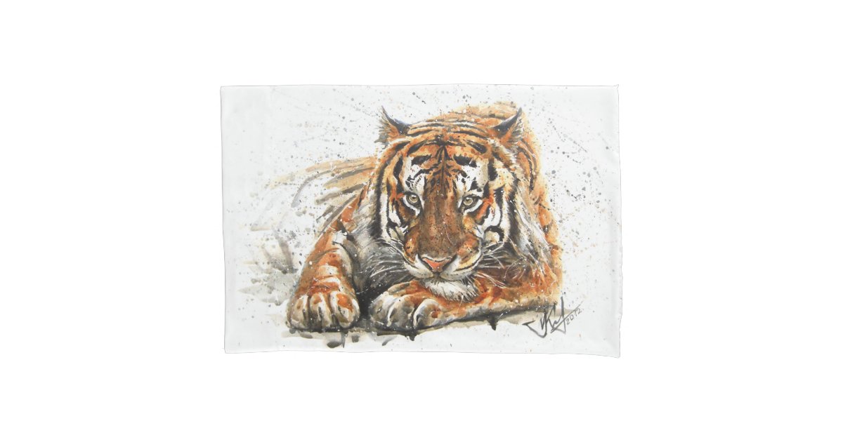 Tiger Pillowcase | Zazzle