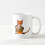 Tiger Playing The French Horn Coffee Mug at Zazzle