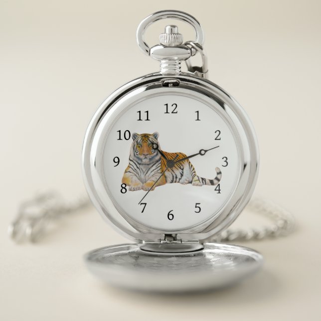 Tiger Pocket Watch (Inside)