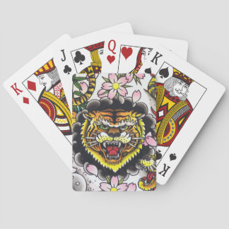 Tiger Poker Cards