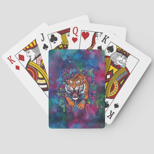 Tiger Poker Cards (Back)