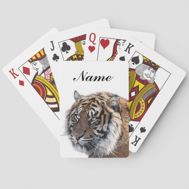 Tiger Poker Cards (Back)