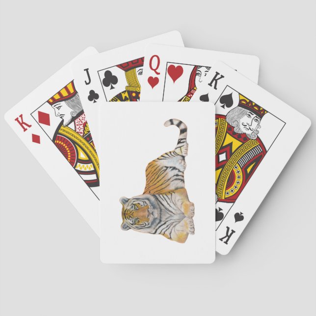 Tiger Poker Cards (Back)