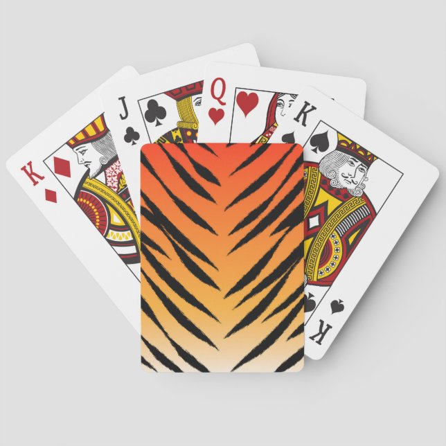 Tiger Poker Cards (Back)