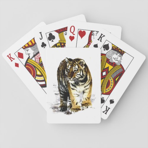 Tiger Poker Cards