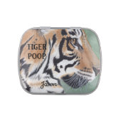TIGER Poop Candy Funny Gag Gift, Kid's NAME Tin (Top)