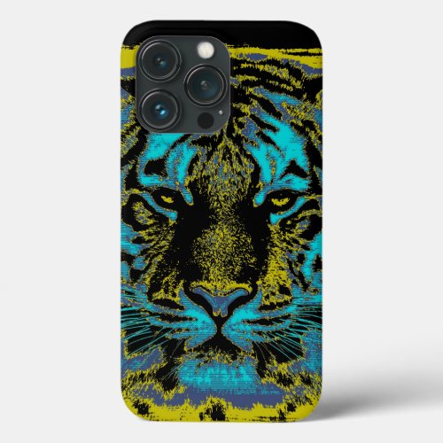 Tiger Pop Art iPhone 13 Pro Case