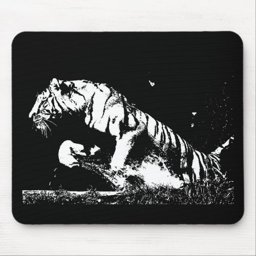 Tiger Pop Art Mouse Pad