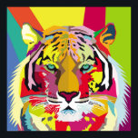 Tiger Pop Art Portraitart, pop, tiger, animal, fac Poster<br><div class="desc">Tiger Pop Art Portrait
art,  pop,  tiger,  animal,  face,  illustration,  graphic design,  portrait,  tropical,  background,  cat,  color,  decor,  drawing,  drawn,  fashion,  graphic,  looking,  nature,  cute,  vintage,  illustration,  retro, </div>