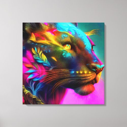 Tiger Portrait Canvas Print