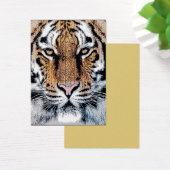 Tiger Portrait in Graphic Press Style (Desk)