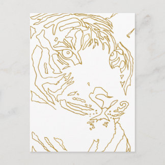 Tiger Post Postcard